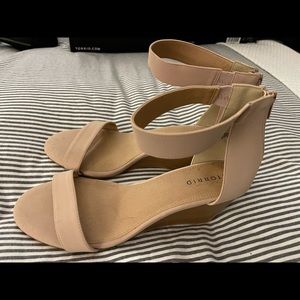Torrid Strappy Wedge Heels, Womens Size 11W. Like New Condition!